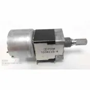 ZPRM100KB-4 帶馬達電位器8腳遙控音量專用電位器K168 馬達電位器100KAX4