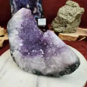 (店+)【藍夜水晶】烏拉圭紫水晶 原皮原礦 紫晶簇 紫晶洞 紫晶鎮  異象水晶 AY04