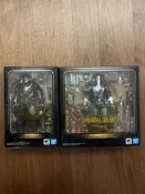 萬代 星球大戰shf 曼達洛人shf 1.0和2.0貝斯卡裝甲shf 兩盒打