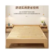 (店+)📣工廠直銷 實木床榻榻米床架無床頭板式排骨架床12/35/5/8米無靠背單床可訂