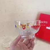 （可開發票）日本 miki house 玻璃杯 冰淇淋杯 甜品碗杯冷水杯 裹之杯 口徑：10cm 高：6.5cm 因為每