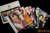 【9九 書坊】詠夏BL小說作品收藏畫卡(月曆卡) 完整一組12張│天下第一 上床不說愛 斷章碧雲天 天姿 天驕青王之戀等