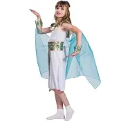【橘魔法】神秘古埃及女王公主服 女童 童裝 兒童 洋裝 萬聖節服裝 裝扮 角色扮演 表演 戲劇