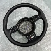 Audi 德國原廠 8X A1 4G C7 C7.5 A6 A7 S-line 多功方向盤 亮黑框 含撥片 按鍵