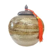 【藏古祥館】易武農家野生茶+日本信樂燒茶倉(易武農家野生茶+日本信樂燒茶倉)