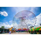 劍湖山門票 購買兩張加贈7-11商品卡50元 劍湖山世界主題樂園 水陸一起玩 快速出貨免運費 劍湖山 【大胖吉】