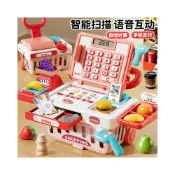 (店+)兒童玩具 兒童超市收銀機玩具男女孩益智仿真結賬收銀臺寶寶過家家生日禮物