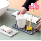 (店+)【LAVIDA 育兒好好玩】硅藻土洗漱墊 硅藻土杯墊 硅藻土皂墊 吸水墊 瀝水墊 硅藻土 浴室置物 吸水 隔熱 硅藻泥墊