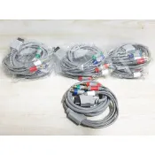 {哈帝電玩}~任天堂Wii WiiU 主機專用 全新色差端子線 色差線 色差影像線 全長180公分 全新品~
