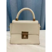 小CK Charles&Keith 小白提包