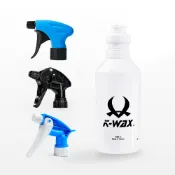 K-WAX S系列噴頭、750ML PET 瓶 28牙 台灣製造噴頭 適用洗車藥水 酒精 噴頭 噴瓶組 耐酸鹼噴頭