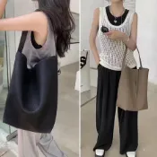 MoonDy 包包女 水桶包 書包 名牌包包 精品包包 A4包包 大包包 軟牛皮 真皮包包 牛皮包包 水桶包韓國 水桶包內袋 019