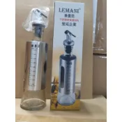 (台北雜貨部)    樂曼尼 不銹鋼玻璃調味瓶     300cc