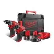 正隆五金 Milwaukee 美沃奇 M12 FPP2A-632X 送豪華起子組 鋰電無碳刷起子機電鑽雙機組 震動電鑽 衝擊起子機