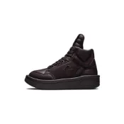 (店+)【CONVERSE】A01290C Rick Owens DRKSHDW x Converse TURBOWPN 皮革 舒適 高幫 復古籃球鞋 男女同款 巧克力色