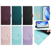 蜂巢斜挎掛繩皮套 適用 谷歌 Pixel 7 6 pro 5 XL 7A 6A 5A 4A 帶手繩 插卡支架 翻蓋手機殼