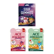 (店+)ACE 酸星球/ZERO SUGAR Q系列軟糖  3款可選 佳兒園婦幼館