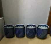 古瓷堂日本回流瓷器 日本回流 橘吉青花蓋杯 百年窯燒工藝 日式茶具 茶杯 茶道 茶席 辦公室下午茶 手作陶瓷 送禮自用 獨特收藏