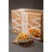 【i郵購】尚禾康商行 翠菓子 長榮航空綜合米菓禮盒(14g X18 包入)＋B款提袋