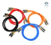 音響世界二館: Canare GS6+Neutrik原廠頂級彈縮式Pro Fi RCA 1-8米訊號線