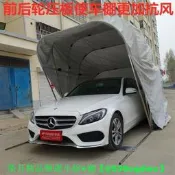 【現貨可開發票】汽車折疊伸縮車棚防曬遮陽防冰雹戶外停車篷防雪車罩車庫隔熱簡易