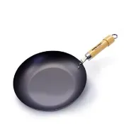 【PREMIUM 極】RIVER LIGHT日本製窒化鐵平底鍋28cm(不易生鏽無塗層極鐵鍋)