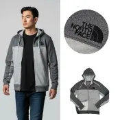 【The North Face】北臉 棉外套 拼接 刷毛 TNF 外套 平輸品(棉外套 拼接7701CA1)