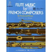 【凱翊︱Schirmer】法國作曲家－長笛精選曲集 長笛&鋼琴伴奏譜French Composers