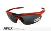 【【蘋果戶外】】APEX 805 橘 台製 polarized 抗UV400 寶麗來偏光鏡片 運動型 太陽眼鏡 附原廠盒、擦拭布(袋)