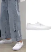 (店+)【VANS】VANS AUTHENTIC 全白 懶人鞋 休閒鞋 板鞋 小白鞋 VN000EE3W00