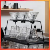 【免運】 咖啡 手沖架 V60 滴濾 濾杯 支架 金屬 單杯 雙杯 多功能 咖啡器具 家用款 【台灣出貨】