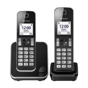 【國際牌Panasonic】DECT中文顯示數位無線電話(子母機) KX-TGD312TWB