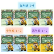 前程【啟發式數學推理智力測驗】低年級1~4/中年級1、2/高年級1、2(適合國小一至六年級)