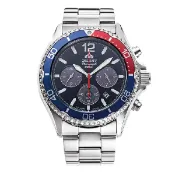 大高雄鐘錶城 Orient 東方錶 RA-TX0201L Quartz Sports 系列 太陽能跑馬計時潛水風格腕錶 42.8mm｜樂天領券現折★全館特惠中★指定刷卡回饋10%