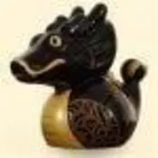 新光三越-龍年撲滿 黑色福氣祥龍撲滿 （成對購買優惠1000）