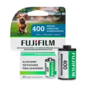 FUJIFILM 富士 相機底片-135mm ISO 400彩色底片 三入組