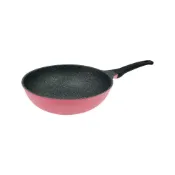 (店+)【PERFECT 理想】韓國 晶鑽2代 不沾炒鍋 28cm粉色 深型炒鍋 炒鍋 韓國製造 Leidea 樂德兒 出遊必備、開學