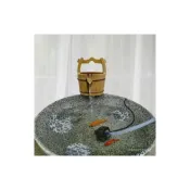 (店+)陶瓷竹流水 竹筒流水 擺件竹子竹排 流水器 陶瓷流水擺件魚缸流水器養魚循環水係統水缸造景擺件水桶過過濾