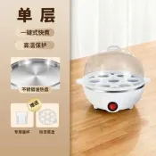 【公司貨免運】多功能蒸蛋器煮蛋不銹鋼雞蛋羹加勇自動斷電小型蒸鍋深氣早餐機