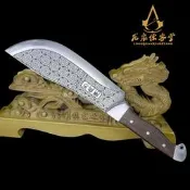 龍泉俠客堂菜刀 鍛打斬切刀 高性能壹體斬骨刀 鋒利不銹鋼刀 熱銷