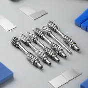 相容於 Dremel 1/8 吋硬質合金旋轉銼刀(10 件組)— 適用於木頭和金屬雕刻的旋轉工具鑽石銼刀