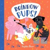 【三民網路書店】Rainbow Pups! 作者：Sophie Beer