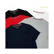 (店+)【TOMMY HILFIGER】經典小國旗 素T 短T 短袖 短袖上衣 素面