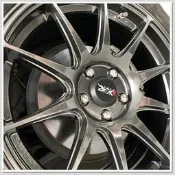 小傑車燈--全新 正 XXR 527 17吋 鋁圈 鈦銀 LUXGEN YARIS FORTIS