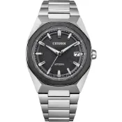 (店+)【CASIO 卡西歐】CITIZEN 西鐵城 ATTESA 電波太陽能鈦金屬腕錶 商務錶 男錶 輕量 防水