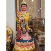 〔修緣佛像文物館〕1尺3觀音觀世音菩薩觀音佛祖 神明 神尊 神像佛像 江西小葉樟木雕刻