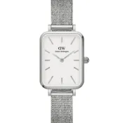 【DW Daniel Wellington】經典素面長方形米蘭錶帶款 DW00100438 20mm 現代鐘錶