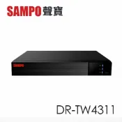 聲寶 DR-TW4311 4路500萬 混合式錄放影機 監控主機