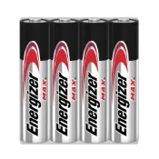 (店+)【Energizer 勁量】勁量 鹼性電池 1.5V 4入(3號AAA/4號AA) 收縮膜