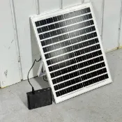 太陽能充電電池盒 抽水馬達 UPS功能 戶外供電 太陽能水泵 18650電池盒 戶外儲能 太陽能打氣機
